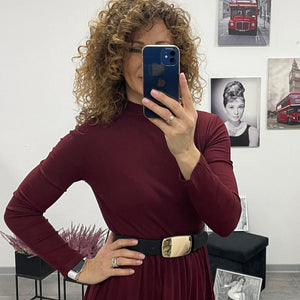 BARBI - Női ruha. Bordó