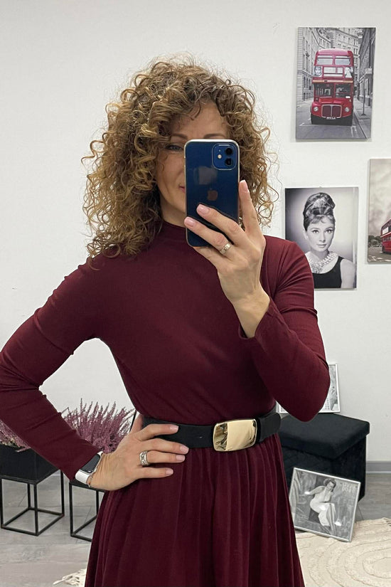 BARBI - Női ruha. Bordó