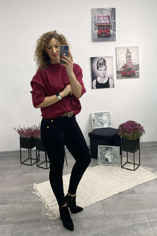 LÉVI - Push - Up farmer nadrág. Fekete