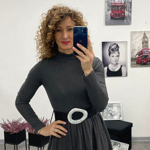 BARBI - Női ruha. Szürke