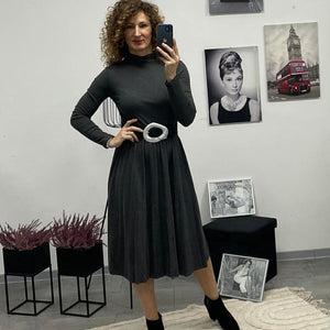 BARBI - Női ruha. Szürke