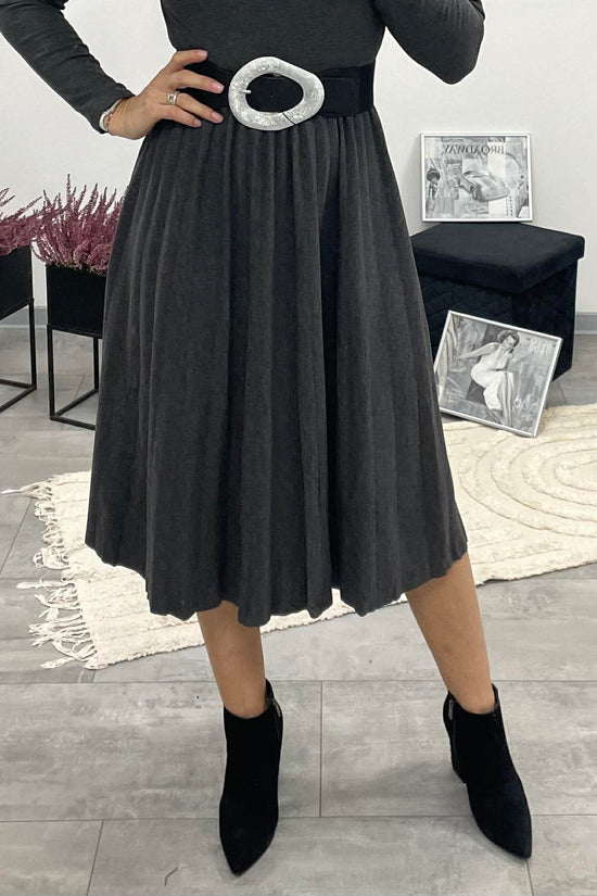 BARBI - Női ruha. Szürke