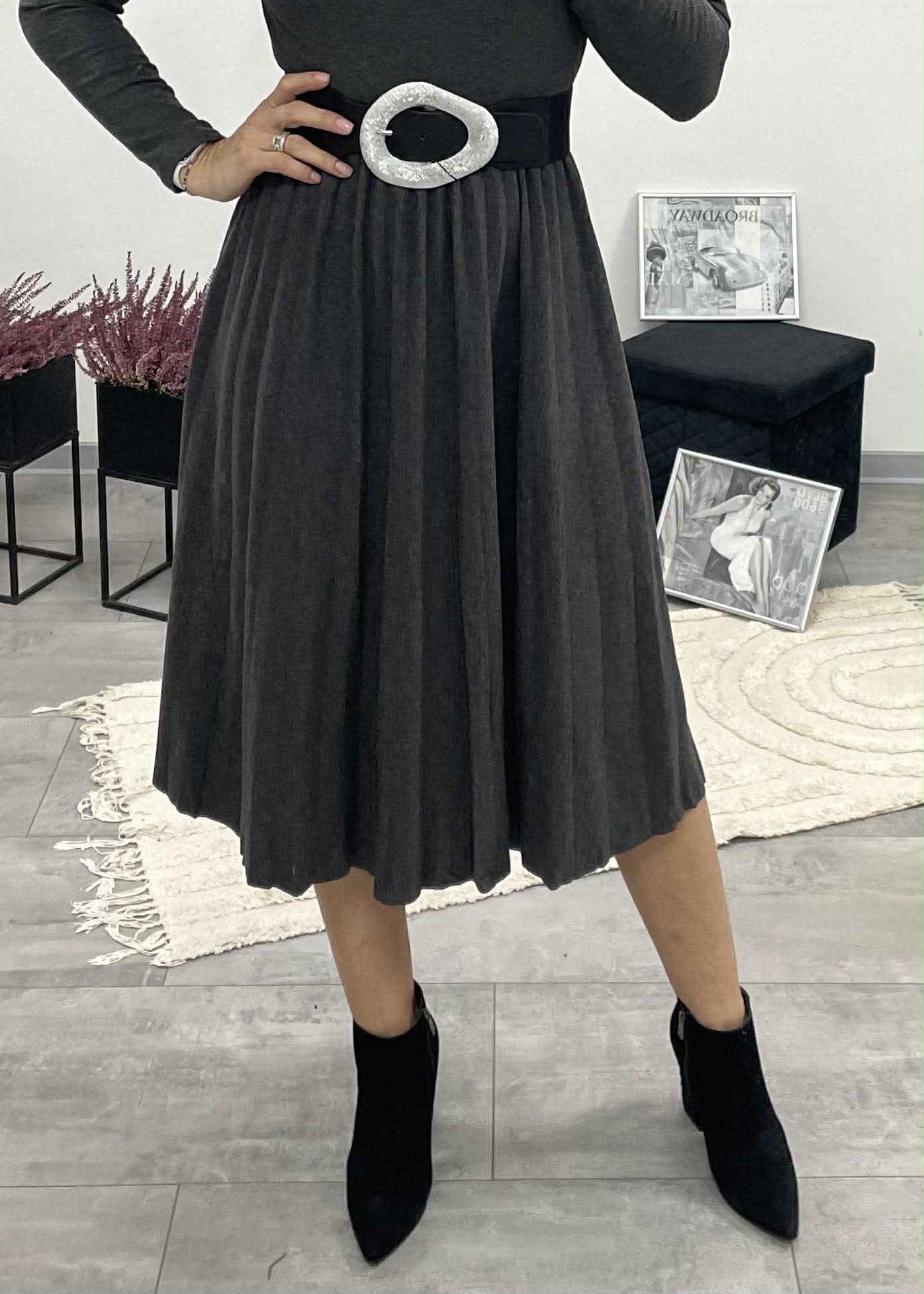 BARBI - Női ruha. Szürke