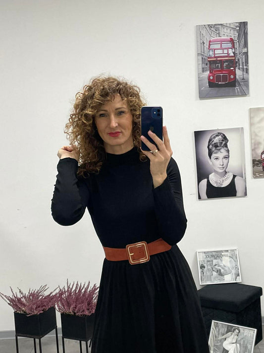 BARBI - Női ruha. Fekete