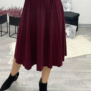 BARBI - Női ruha. Bordó