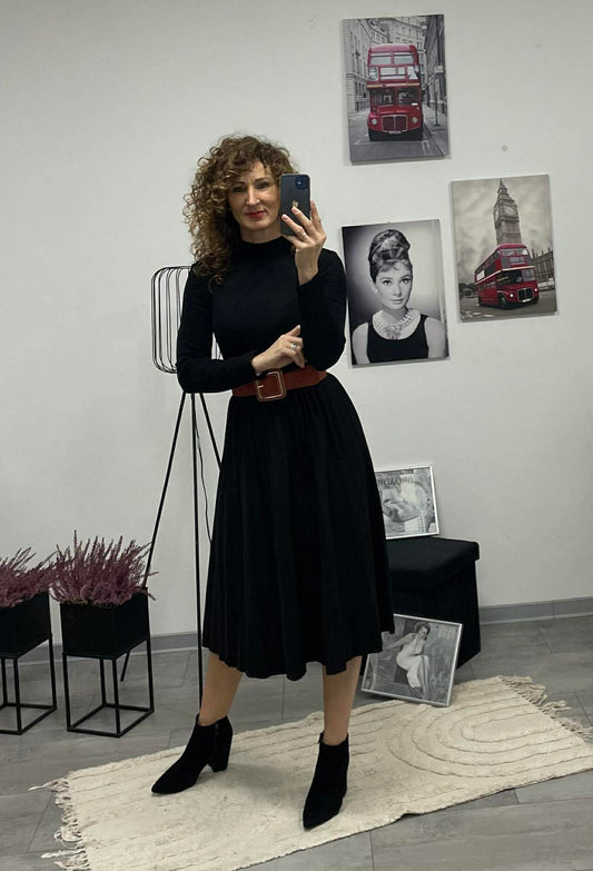 BARBI - Női ruha. Fekete