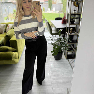 CSIKI - Kötött pulóver. Szürke