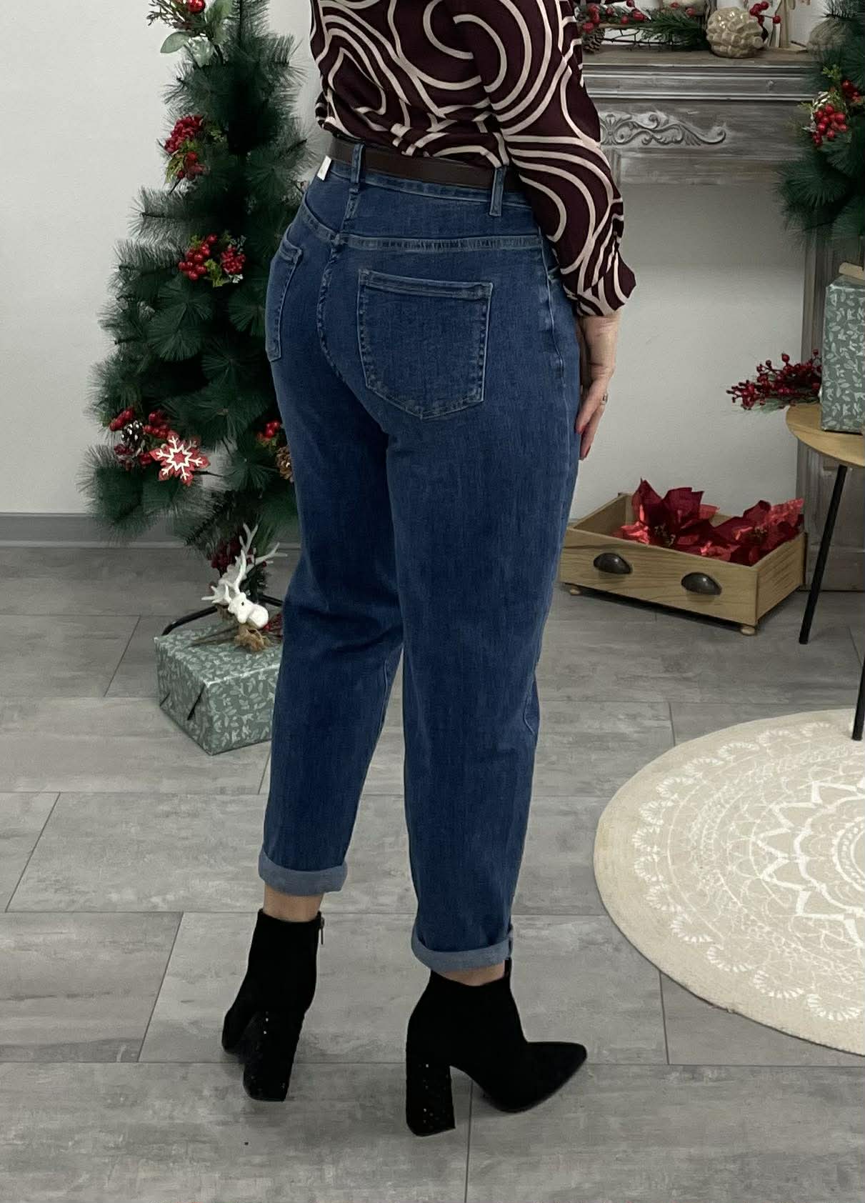 BAGGY - MOM farmer nadrág