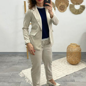 LCK - Női blézer. Világos bézs