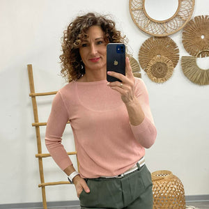 JONA - Kötött felső. Rózsaszín