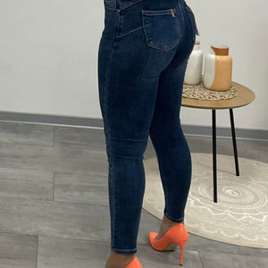 DENIM - Push-Up farmer nadrág