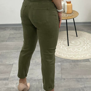 ANIKÓ - MOM - FITT farmer. Khaki