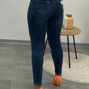 DENIM - Push-Up farmer nadrág