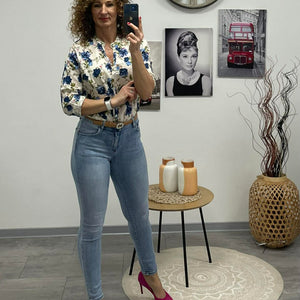 CLEAR - Push Up farmer nadrág. Világos