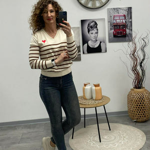 VIVI - Push up farmer nadrág. Koptatott