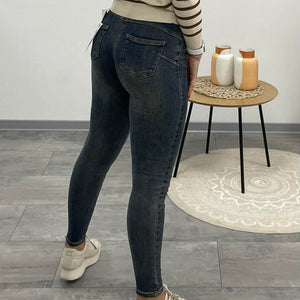 VIVI - Push up farmer nadrág. Koptatott