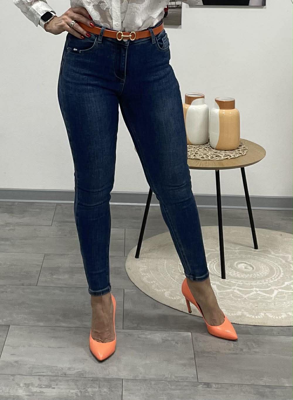 DENIM - Push-Up farmer nadrág