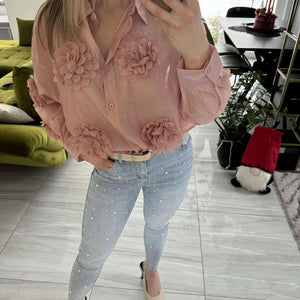 Gyöngyös - Világos Push-up Farmer nadrág.