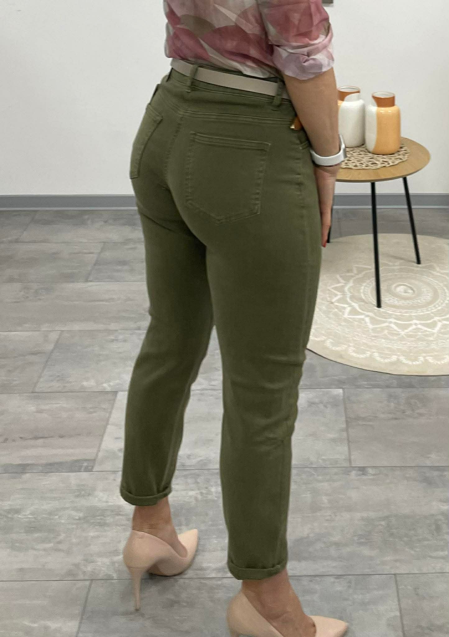 ANIKÓ - MOM - FITT farmer. Khaki