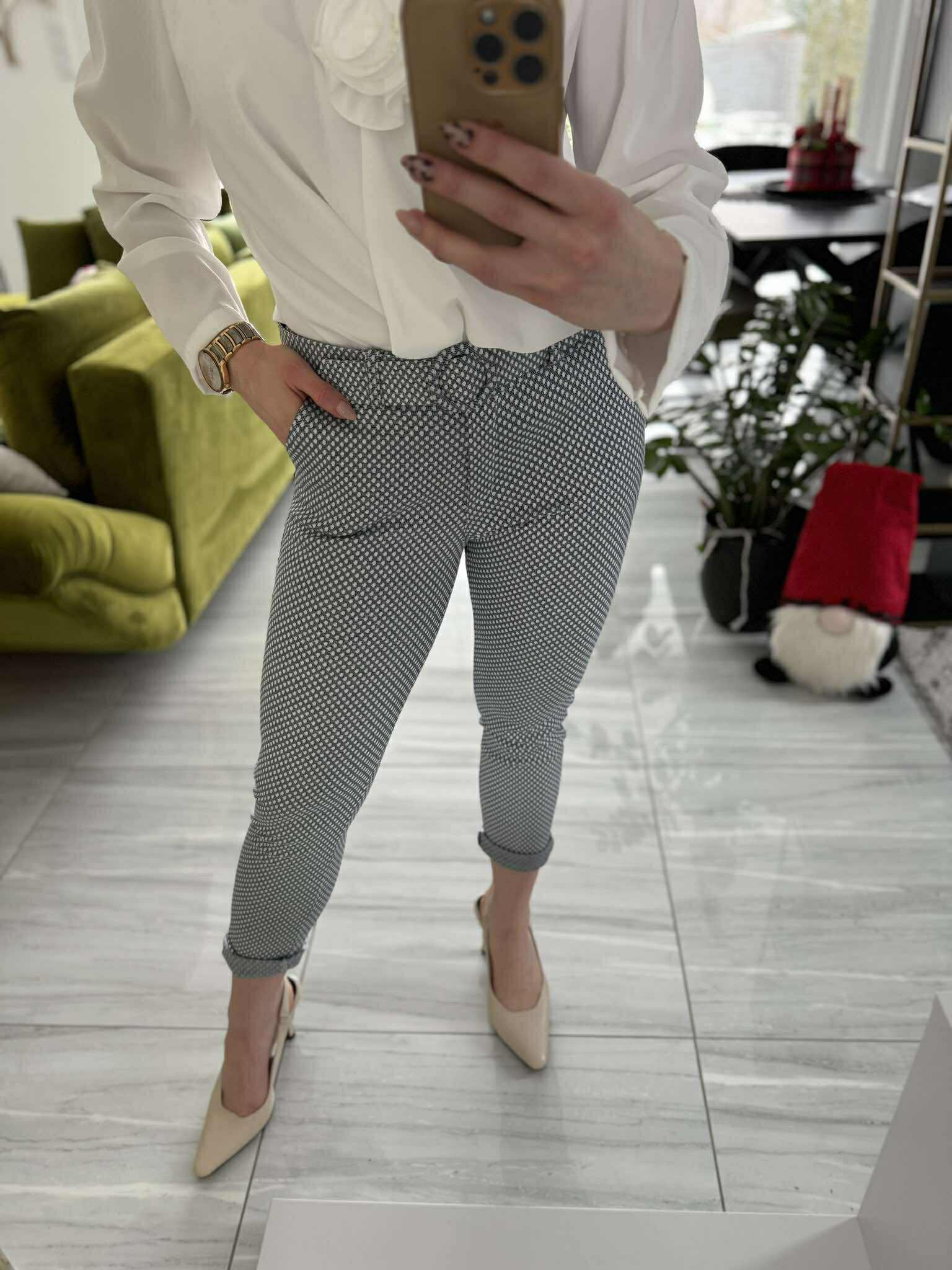 Pötyi - Mintás nadrág. Szürke