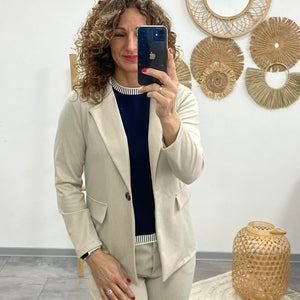 LCK - Női blézer. Világos bézs