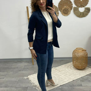 TRENDY - Női blézer. Sötét kék