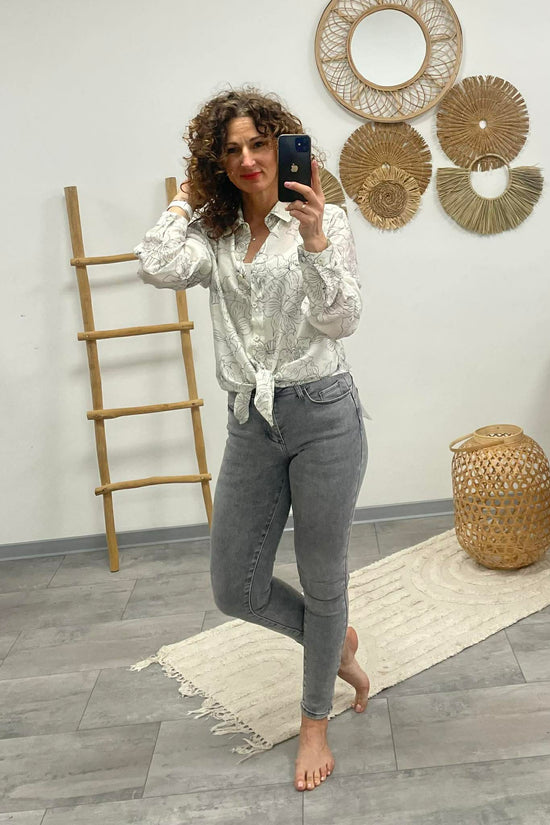 LIZE - Push Up farmer nadrág. Szürke