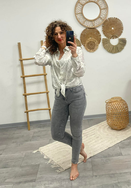 LIZE - Push Up farmer nadrág. Szürke