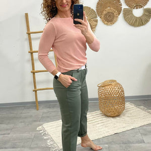 JONA - Kötött felső. Rózsaszín