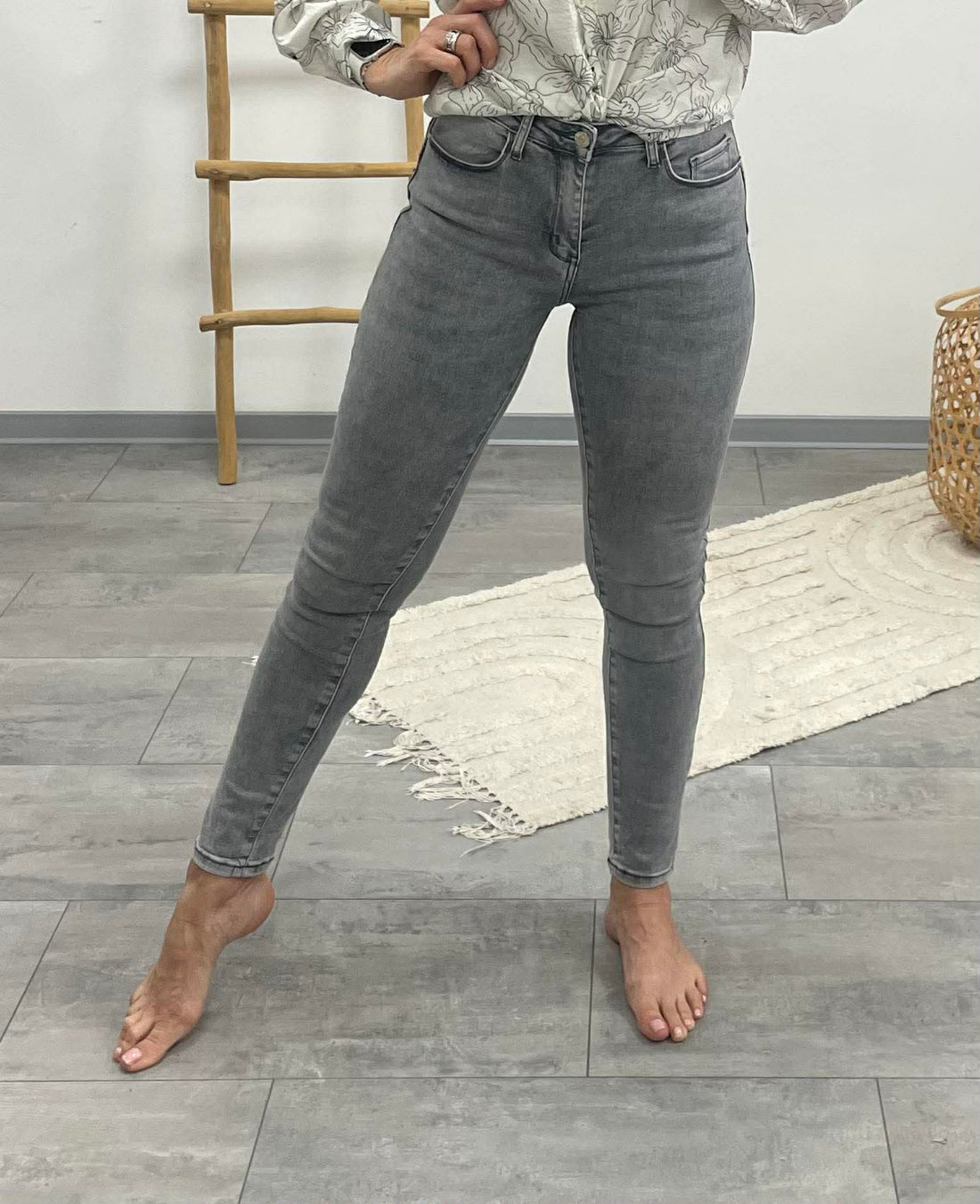 LIZE - Push Up farmer nadrág. Szürke