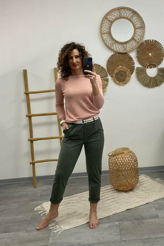 JONA - Kötött felső. Rózsaszín