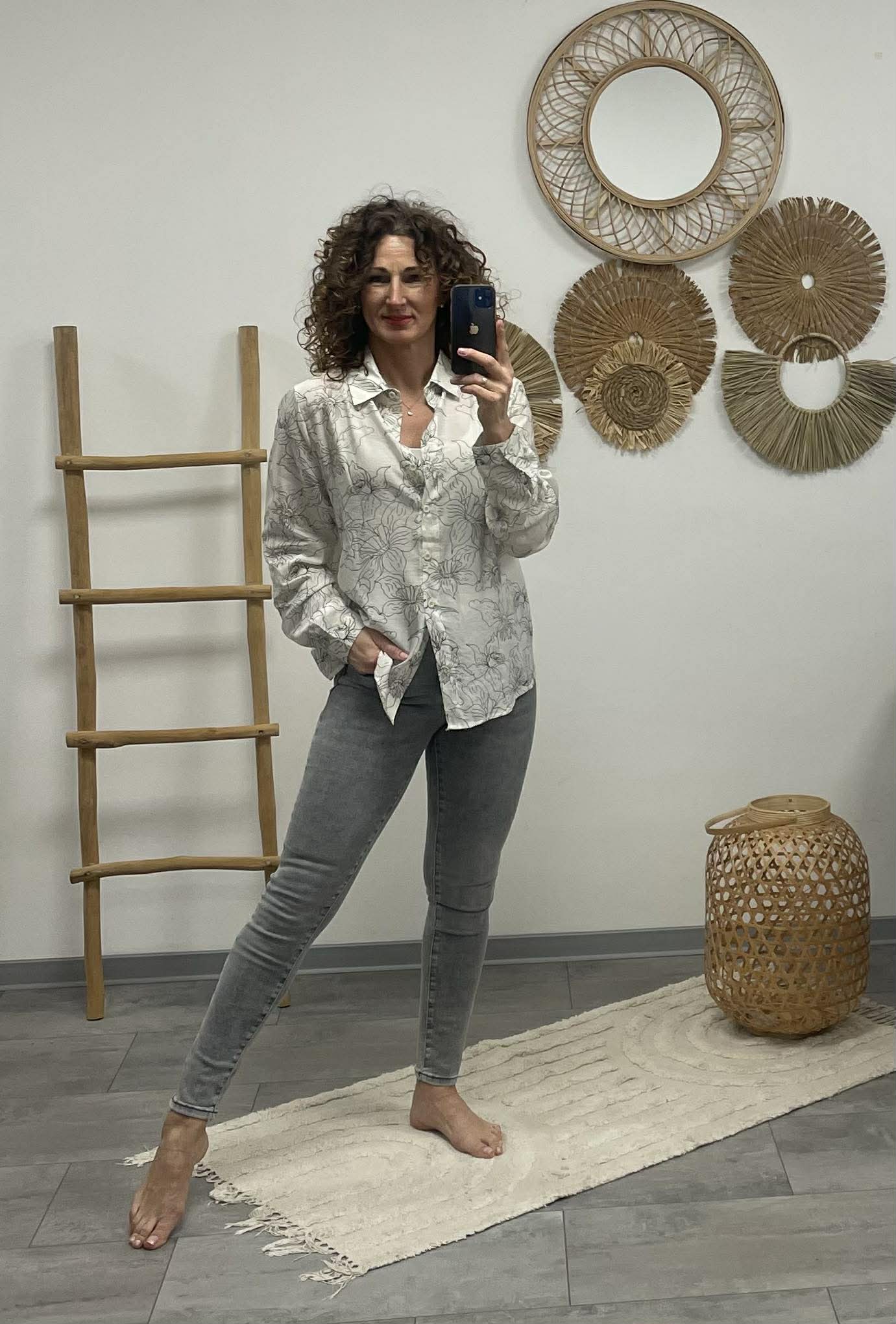 LIZE - Push Up farmer nadrág. Szürke