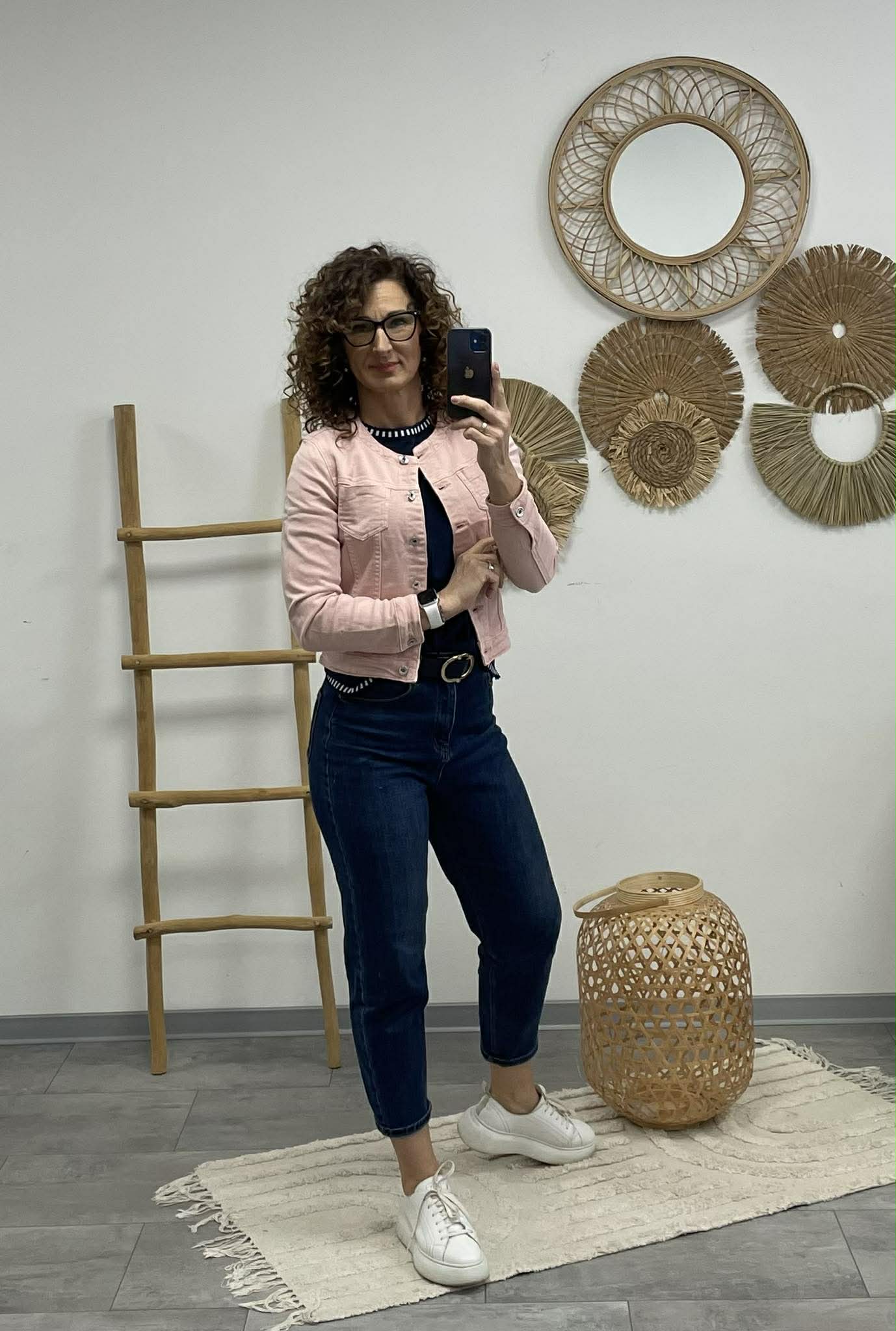 RÓZSA - Farmer dzseki. Rózsaszín