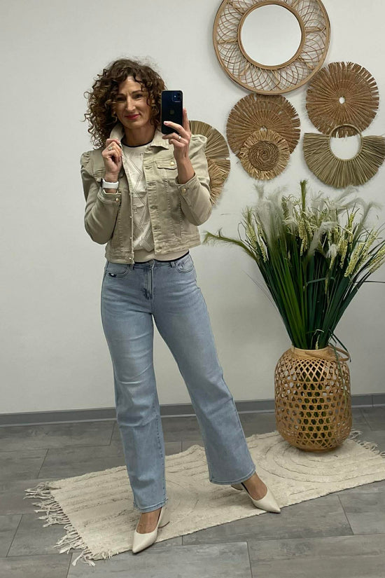 KIARA - Farmer dzseki. Bézs