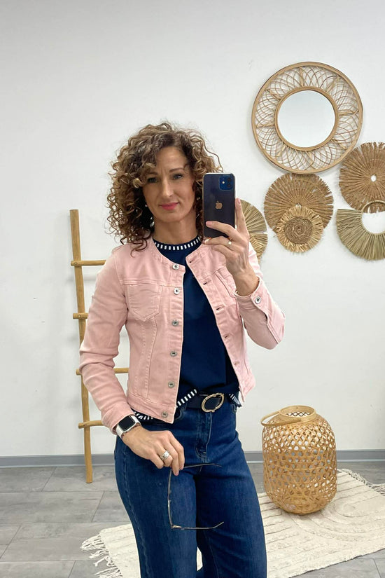 RÓZSA - Farmer dzseki. Rózsaszín