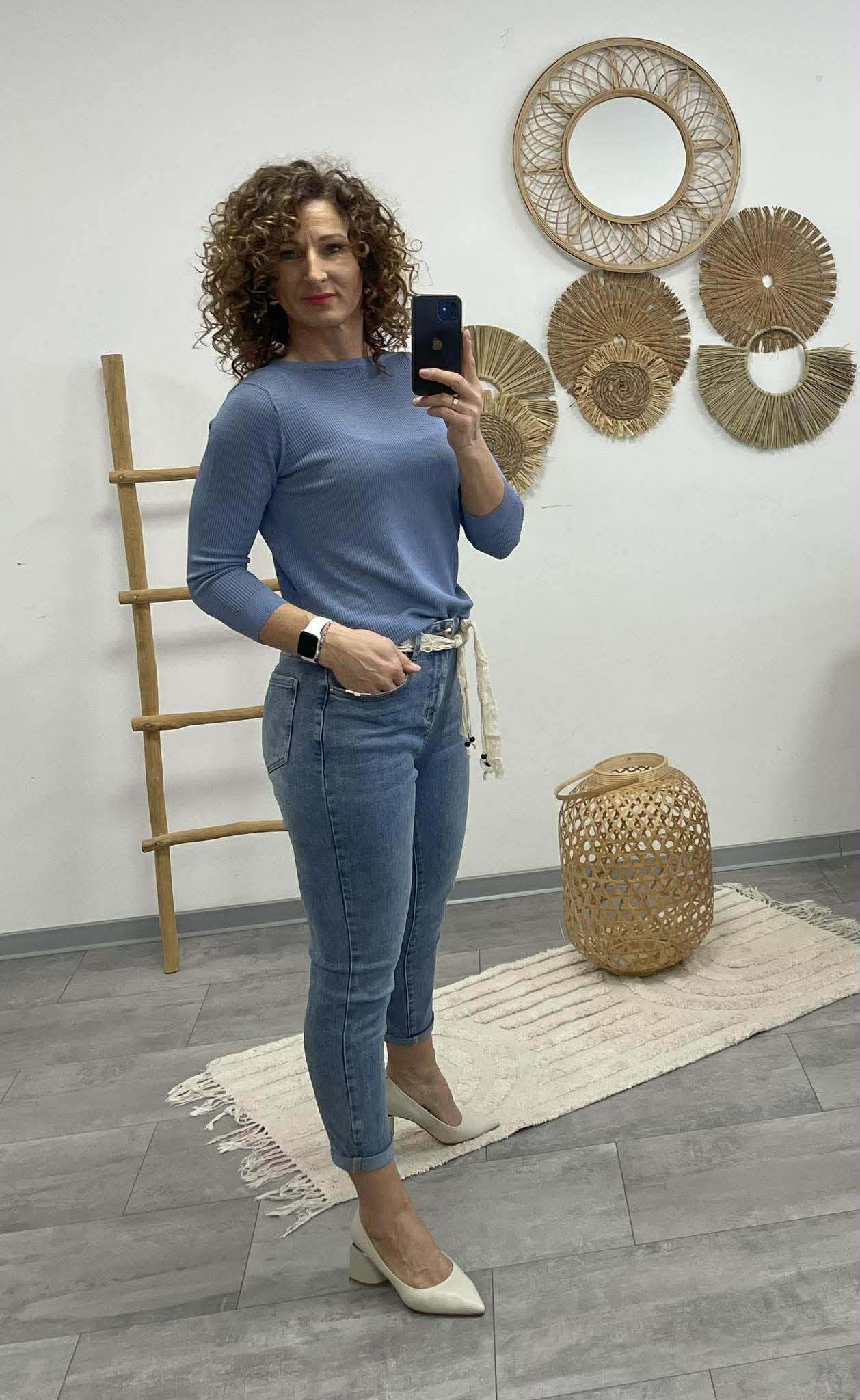 MISS - Boy friend farmer nadrág.