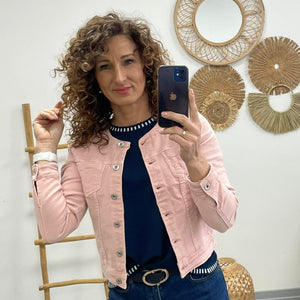 RÓZSA - Farmer dzseki. Rózsaszín