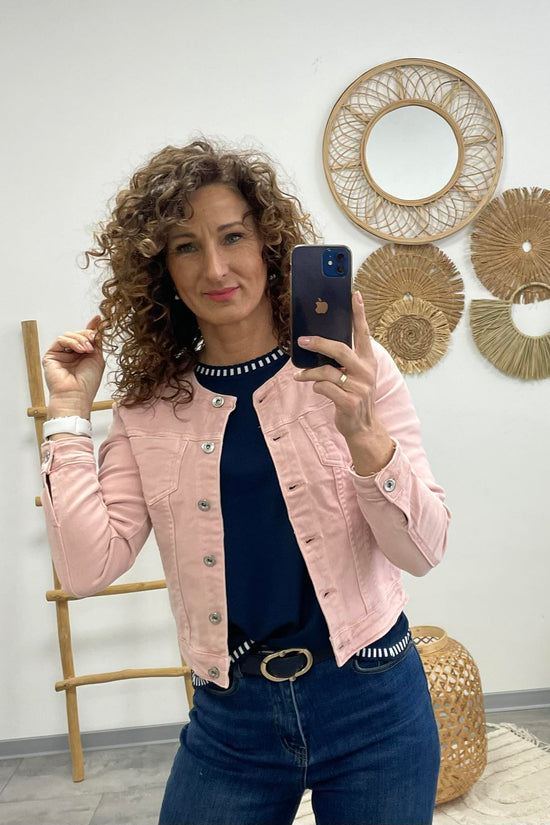 RÓZSA - Farmer dzseki. Rózsaszín