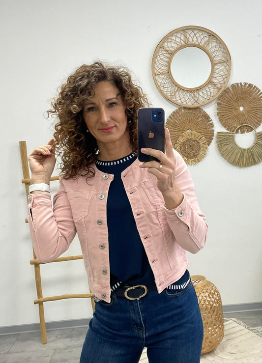 RÓZSA - Farmer dzseki. Rózsaszín