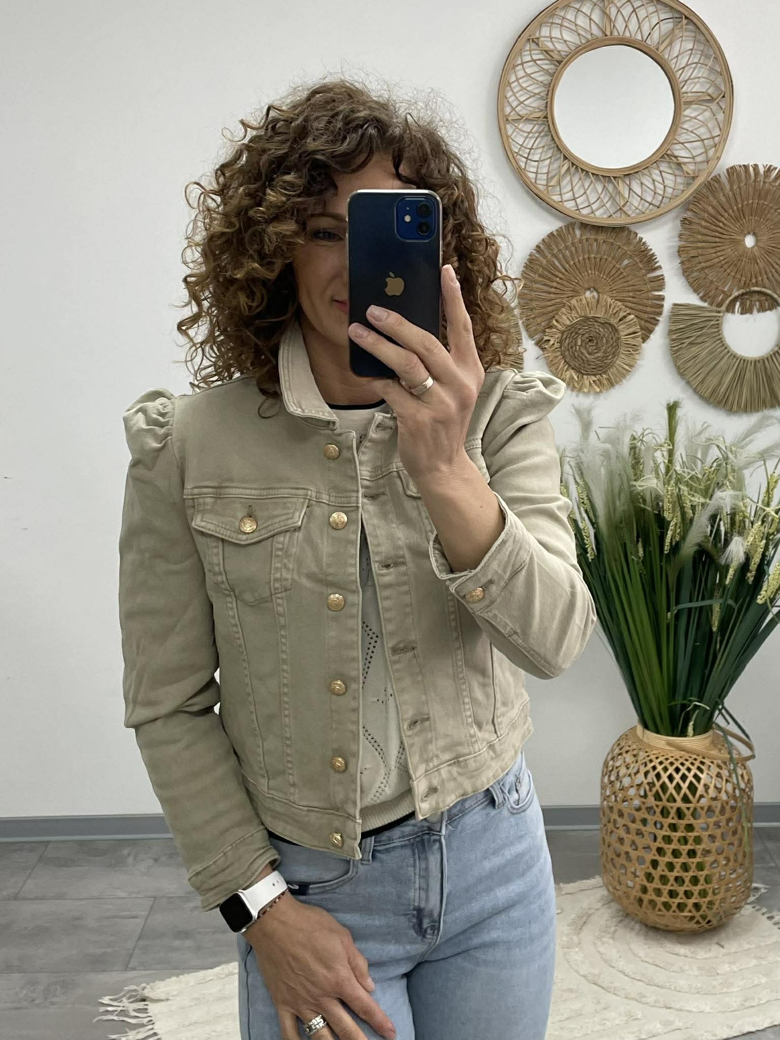 KIARA - Farmer dzseki. Bézs