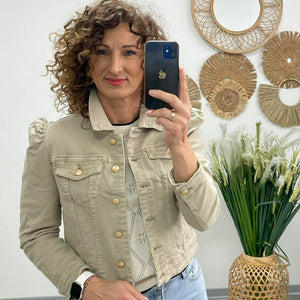 KIARA - Farmer dzseki. Bézs