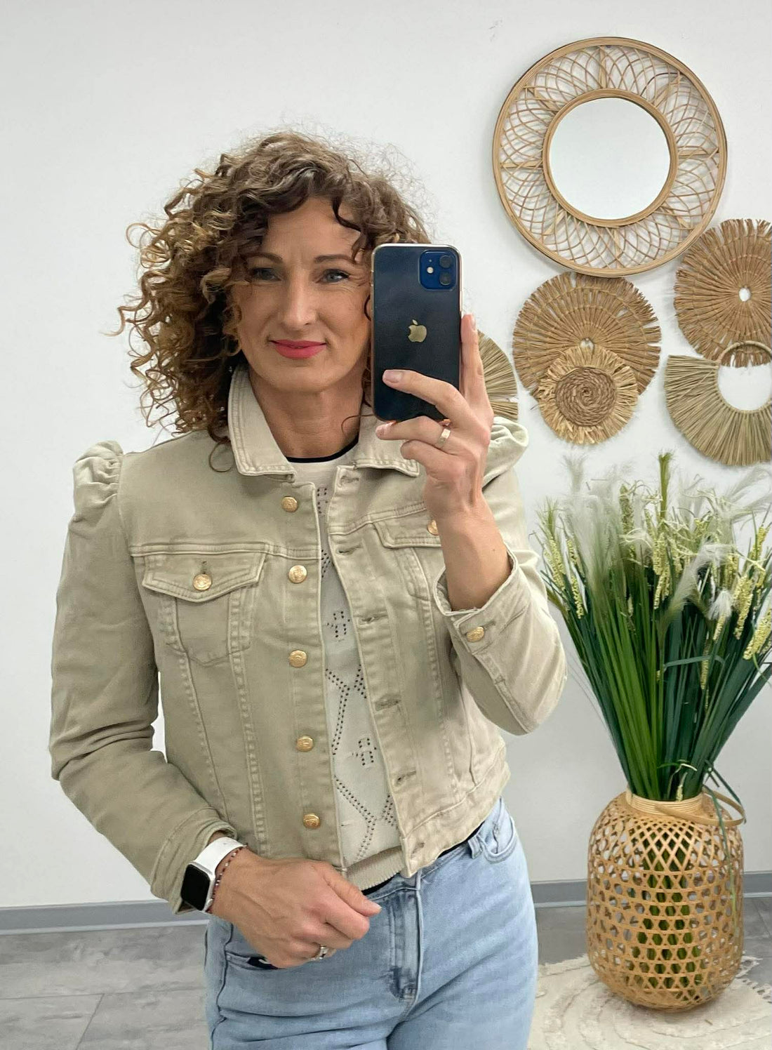 KIARA - Farmer dzseki. Bézs