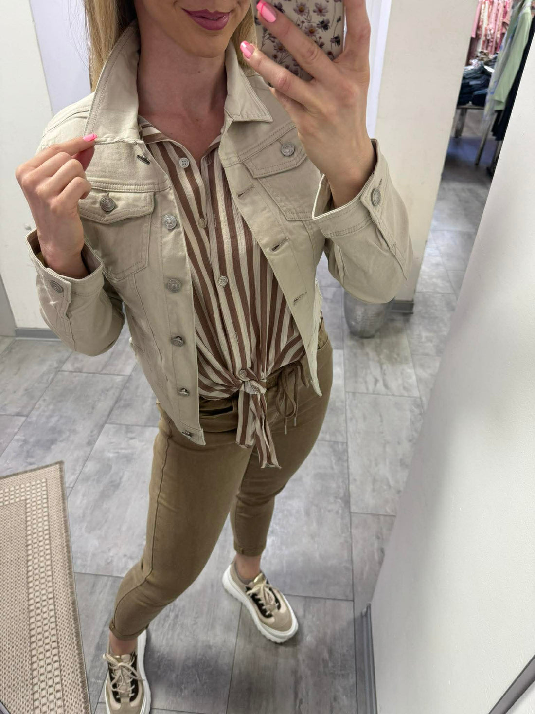 CIPRA - Vékony dzseki. Bézs