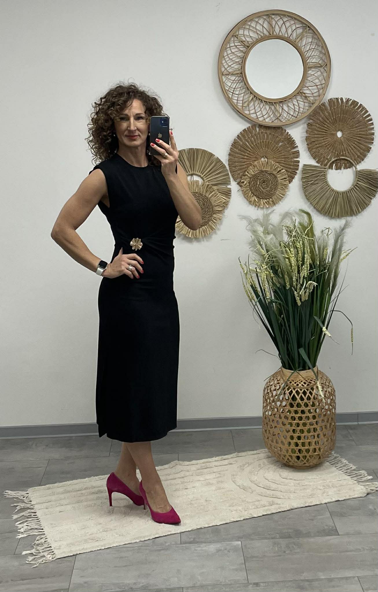 HELEN - Testkövető / BODYCON / ruha. Fekete
