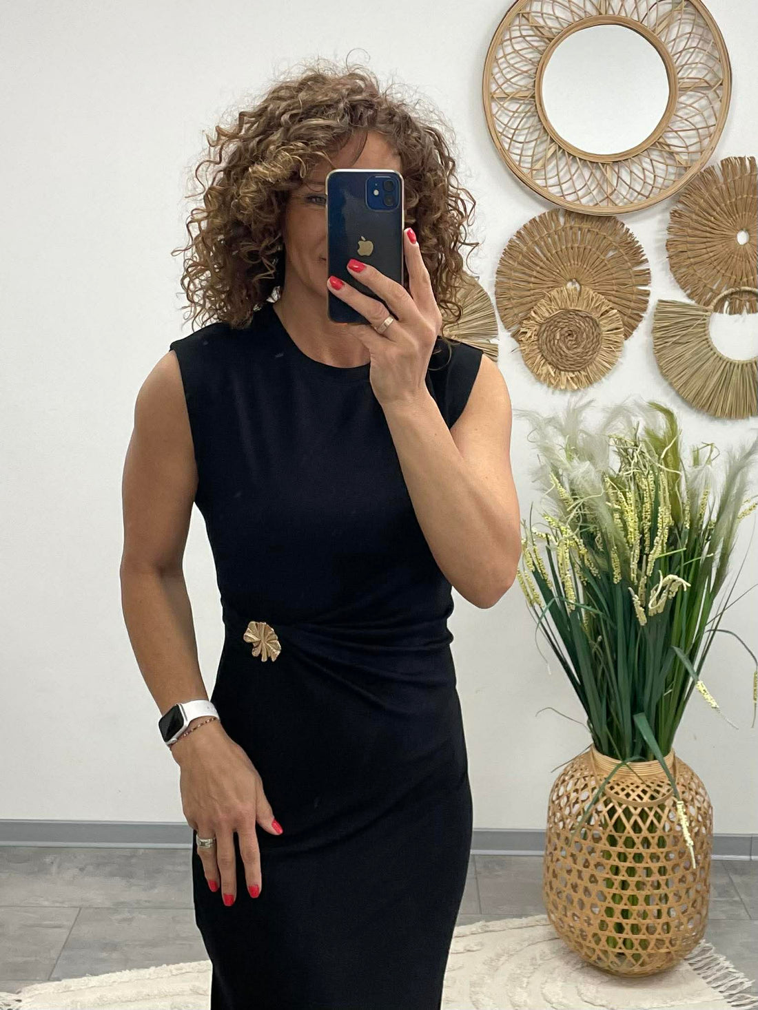 HELEN - Testkövető / BODYCON / ruha. Fekete