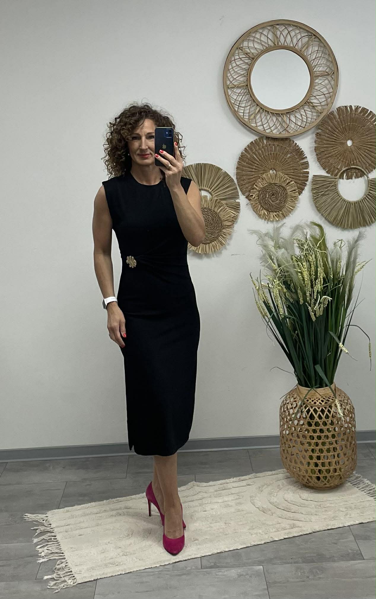 HELEN - Testkövető / BODYCON / ruha. Fekete