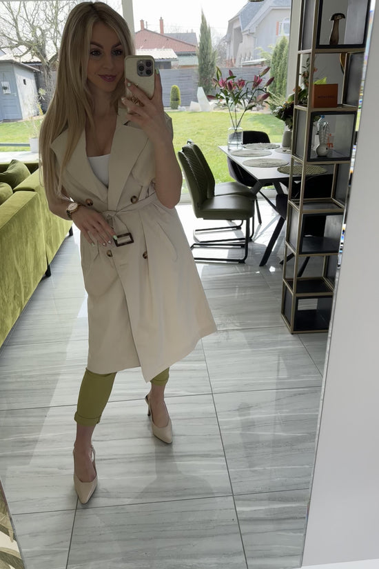 Bekka - Ujjatlan Trench Coat