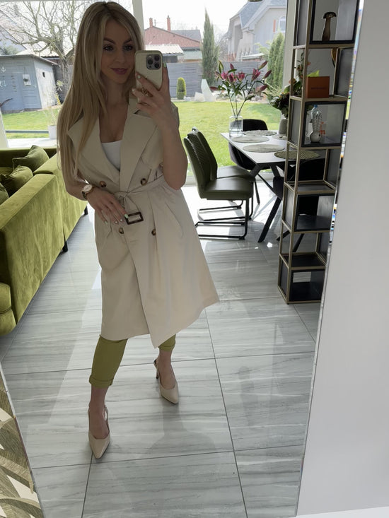 Bekka - Ujjatlan Trench Coat