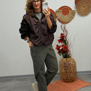BROWN - Széldzseki. Sötétbarna